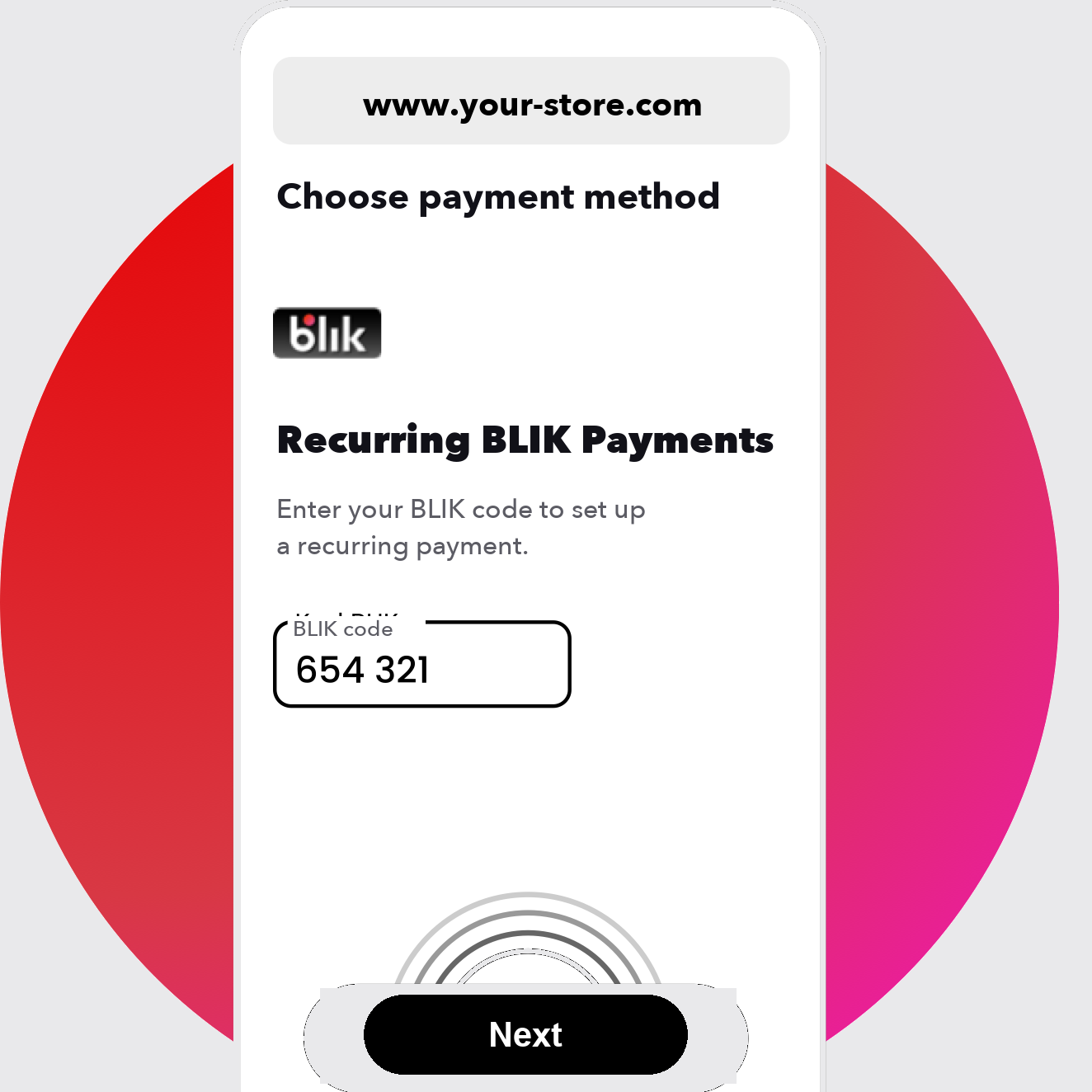 Recurring BLIK payments